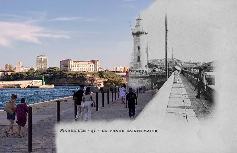 la digue du large le phare sainte marie marseille avant apres