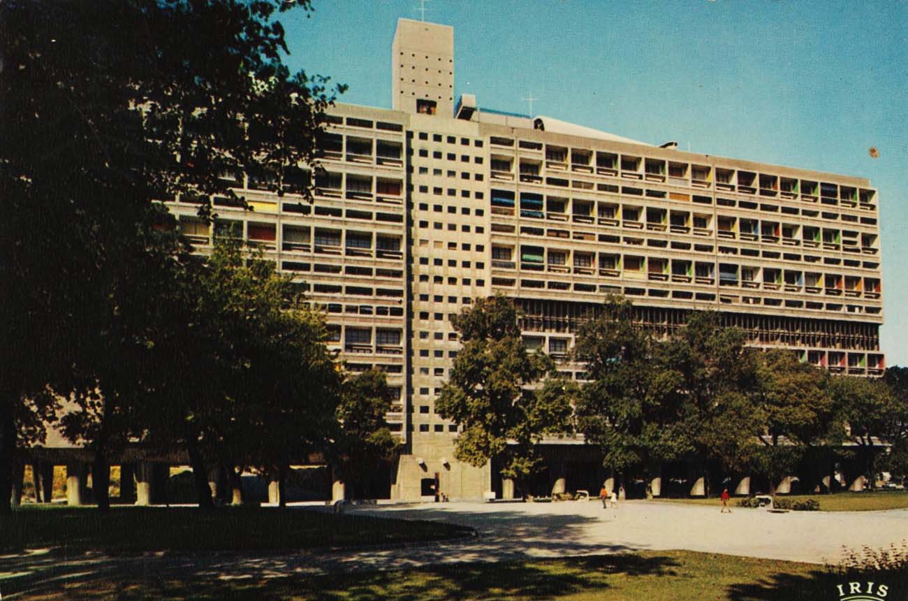 Le corbusier la cité radieuse marseille avant apres