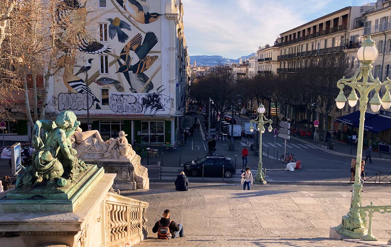 6 Fi 11336 - Bd d'Athènes montage marseille avant apres