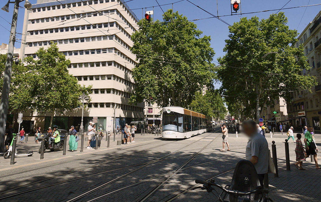 Cours Belsunce début 2025 Marseille histoire de Marseille archives avant/après