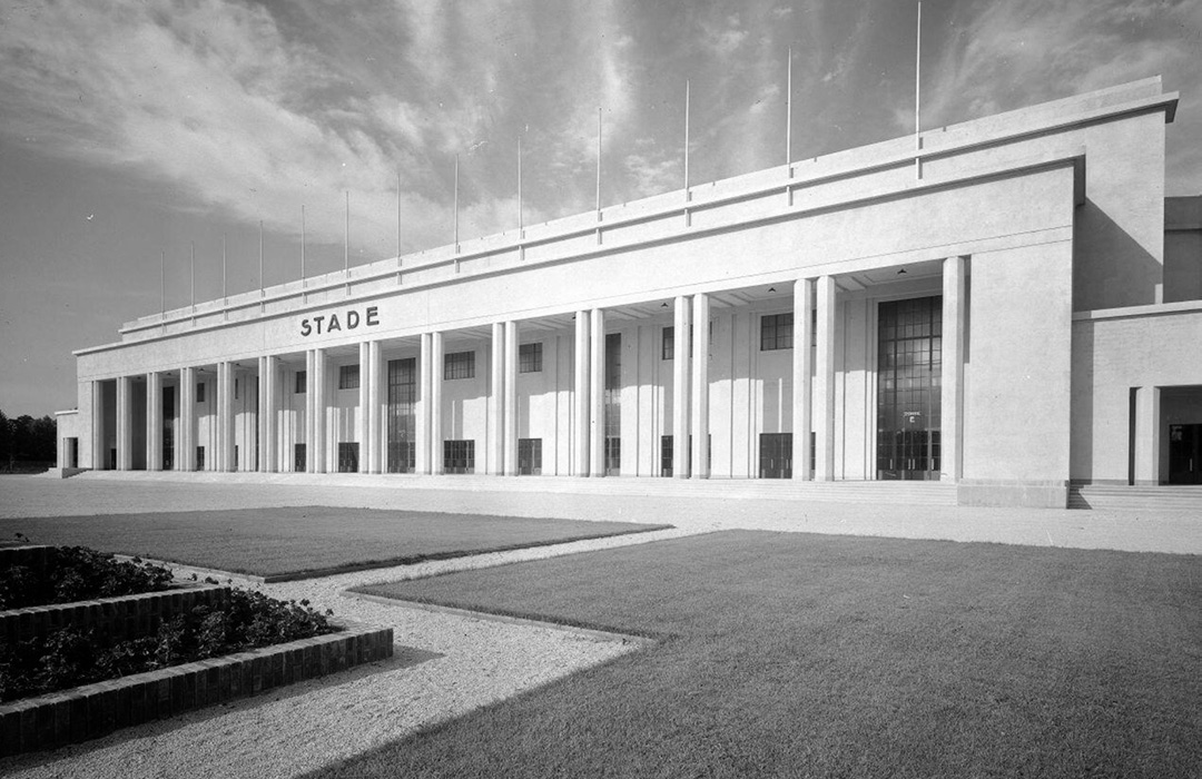 Stade Orange Vélodrome Marseille Olympique de Marseille archives avant/après juillet 1937 stade municipal OM